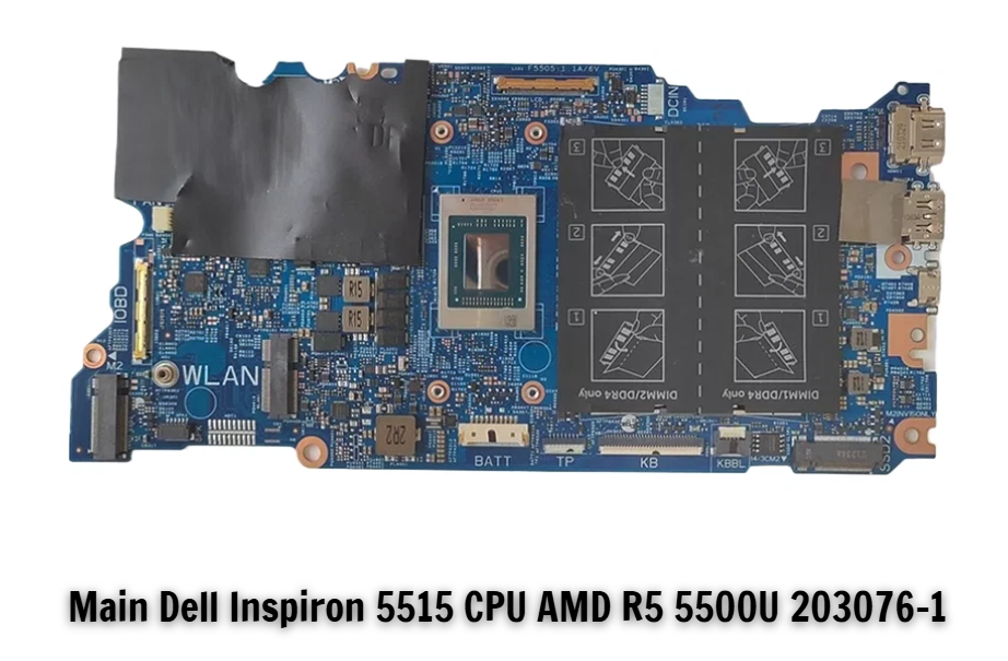 Main Dell Inspiron 5515 CPU AMD R5 5500U 203076-1