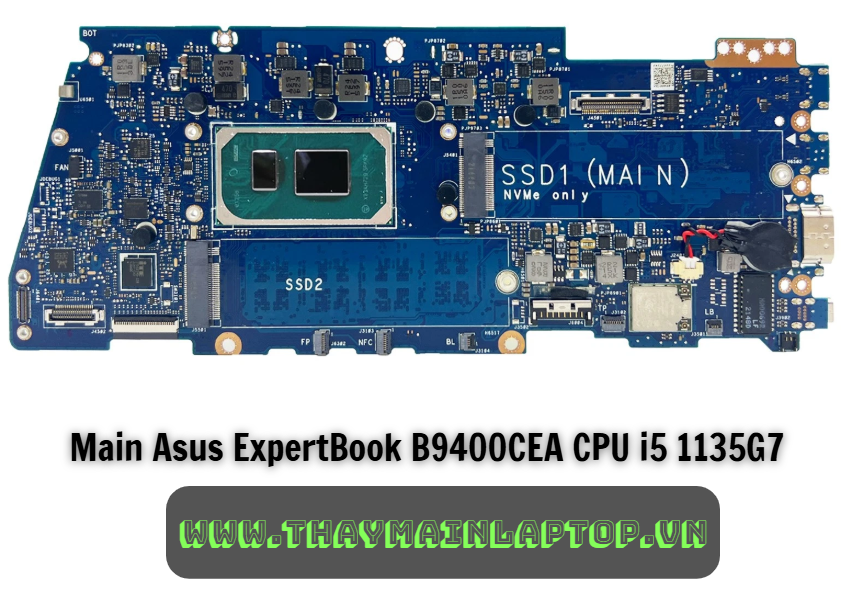 Main Asus ExpertBook B9400CEA CPU i5 1135G7