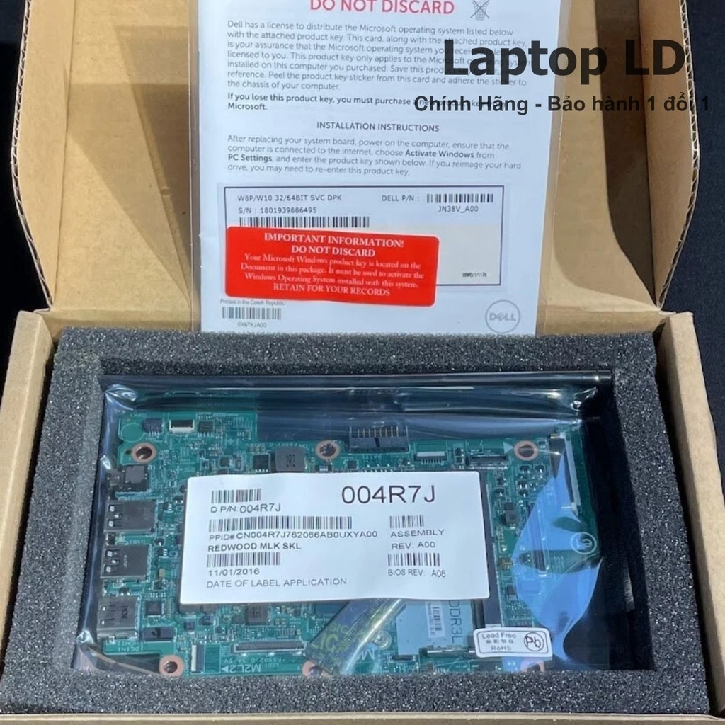 Main Dell Inspiron 11 3153 / 3158 CPU i3-6100U 14296-1