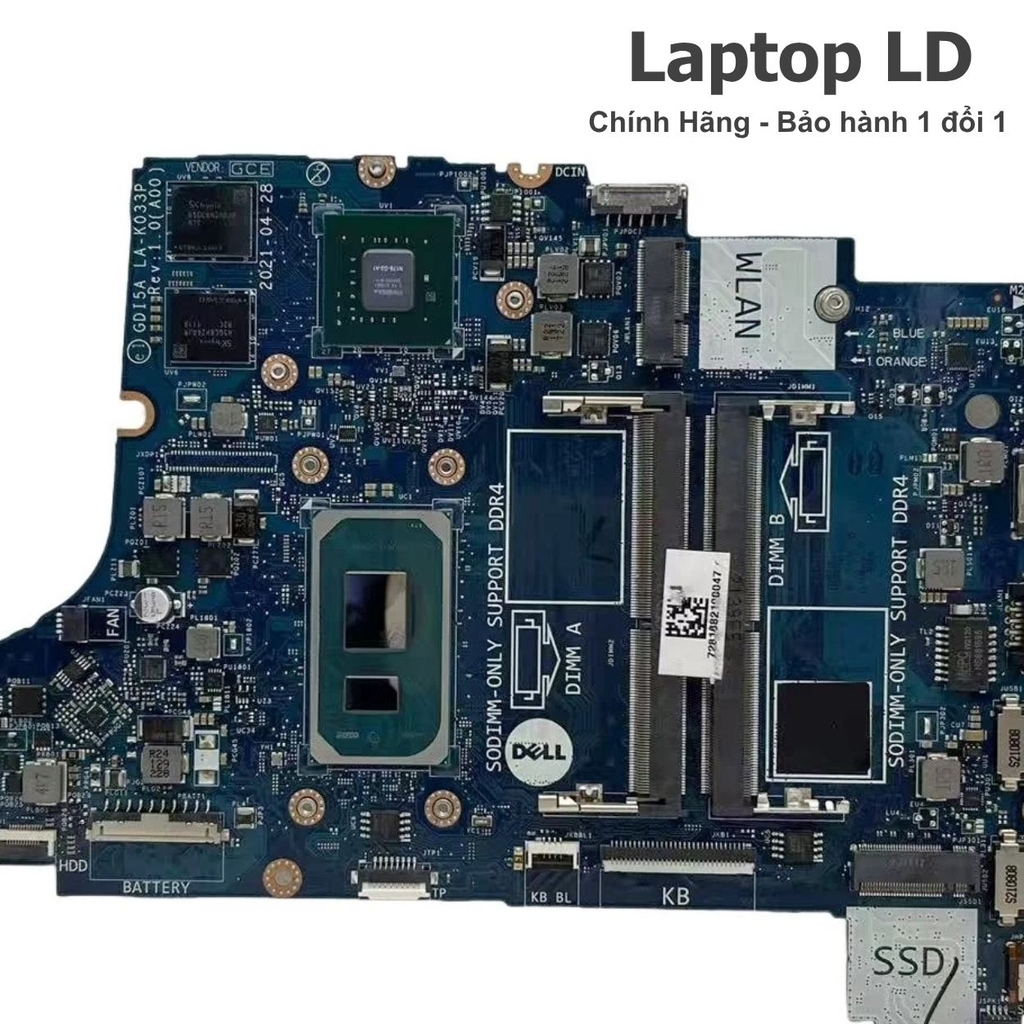 Main Dell Vostro 3401 CPU i5-1035G1 LA-K035P
