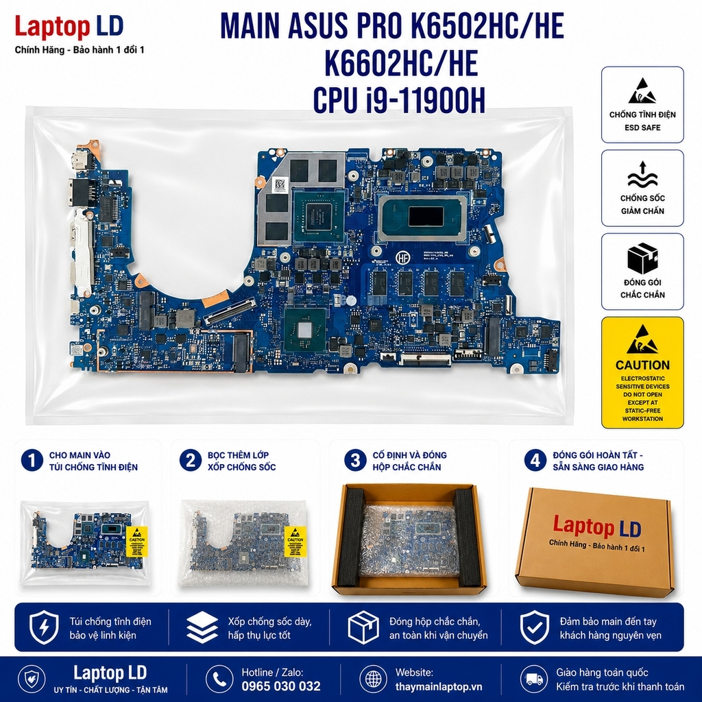 Main Asus Pro K6502HC/HE K6602HC/HE | CPU i9-11900H