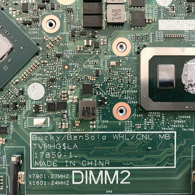 Main Dell inspiron 5480 5488 5580 17859-1 CPU i7-8565U