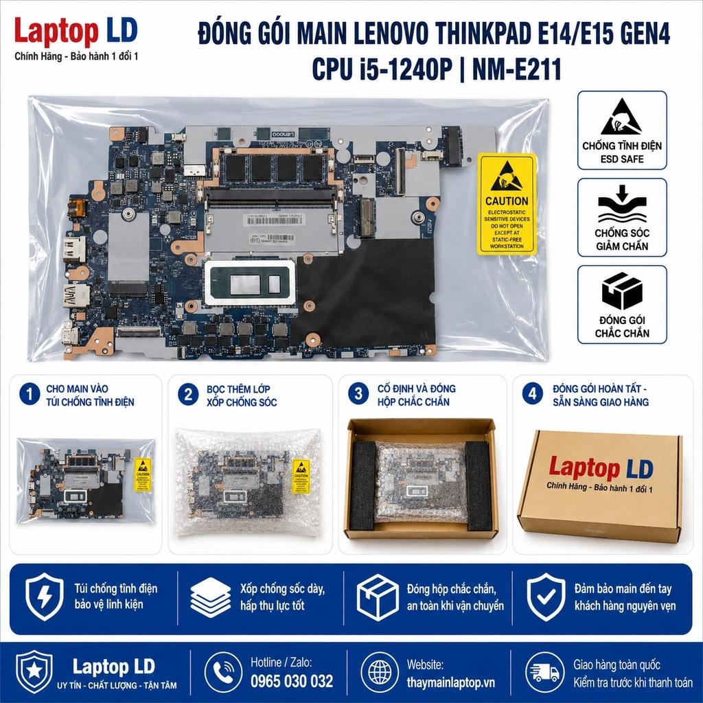 Main Lenovo ThinkPad E14/E15 Gen4 | CPU i5-1240P | NM-E211