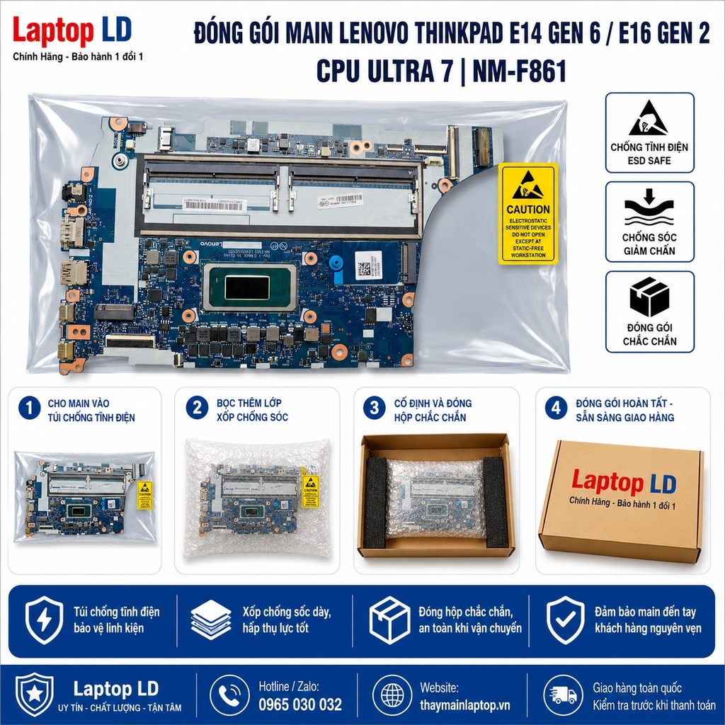 Main Lenovo ThinkPad E14 Gen 6 / E16 Gen 2 | CPU Ultra 7 NM-F861
