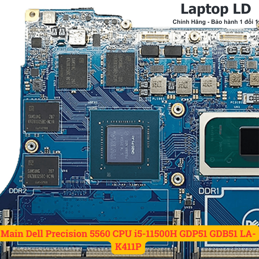 Main Dell Precision 5560 CPU i5-11500H GDP51 GDB51 LA-K411P