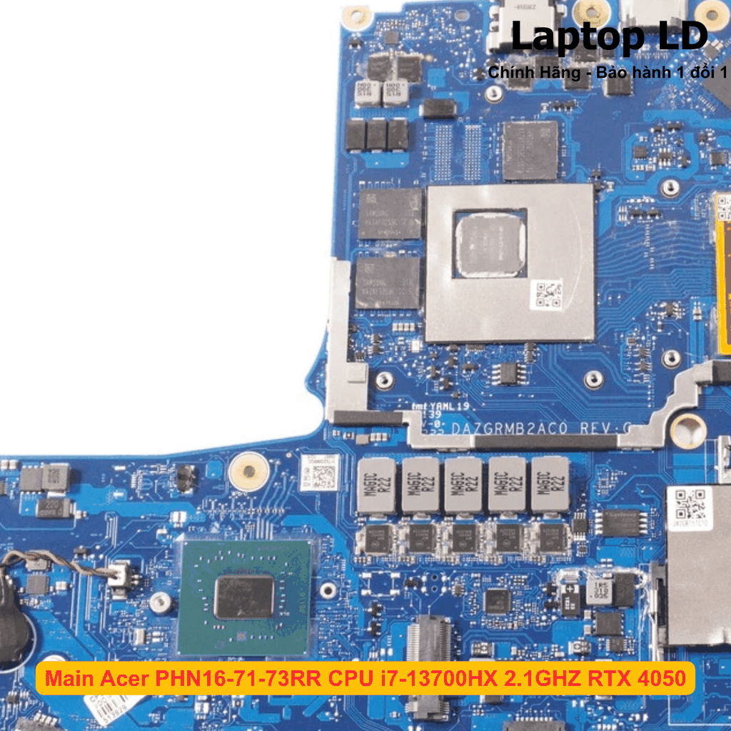 Main Acer PHN16-71-73RR CPU i7-13700HX 2.1GHZ RTX 4050