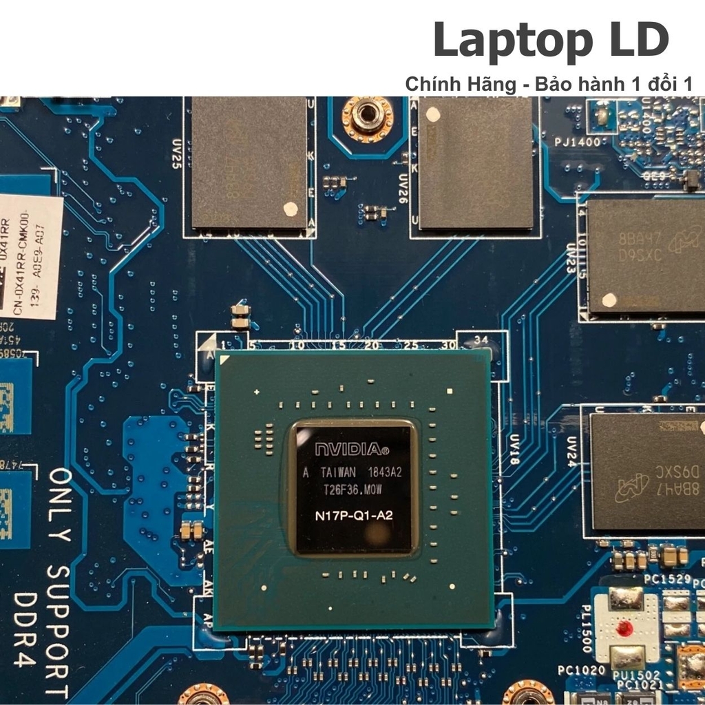 Main Dell Precision 5520 CPU i7-7820HQ | Quadro M1200 | LA-E331P
