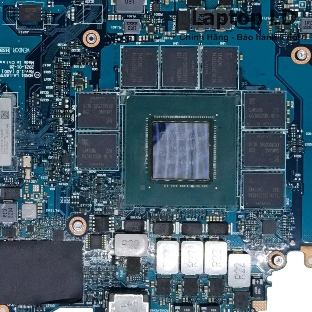 Main Dell G15 5525 HDK51 CPU R7-6800H RTX 3070 LA-657P