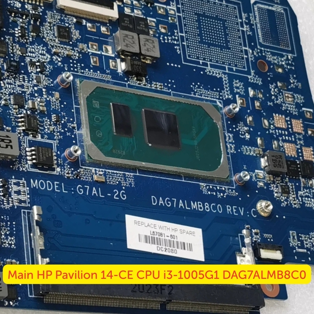 Main HP Pavilion 14-CE CPU i3-1005G1 DAG7ALMB8C0