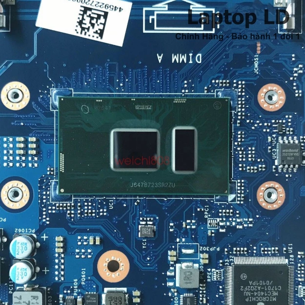 Main Dell Inspiron 5567 / 5767 CPU i7-7500U LA-D802P