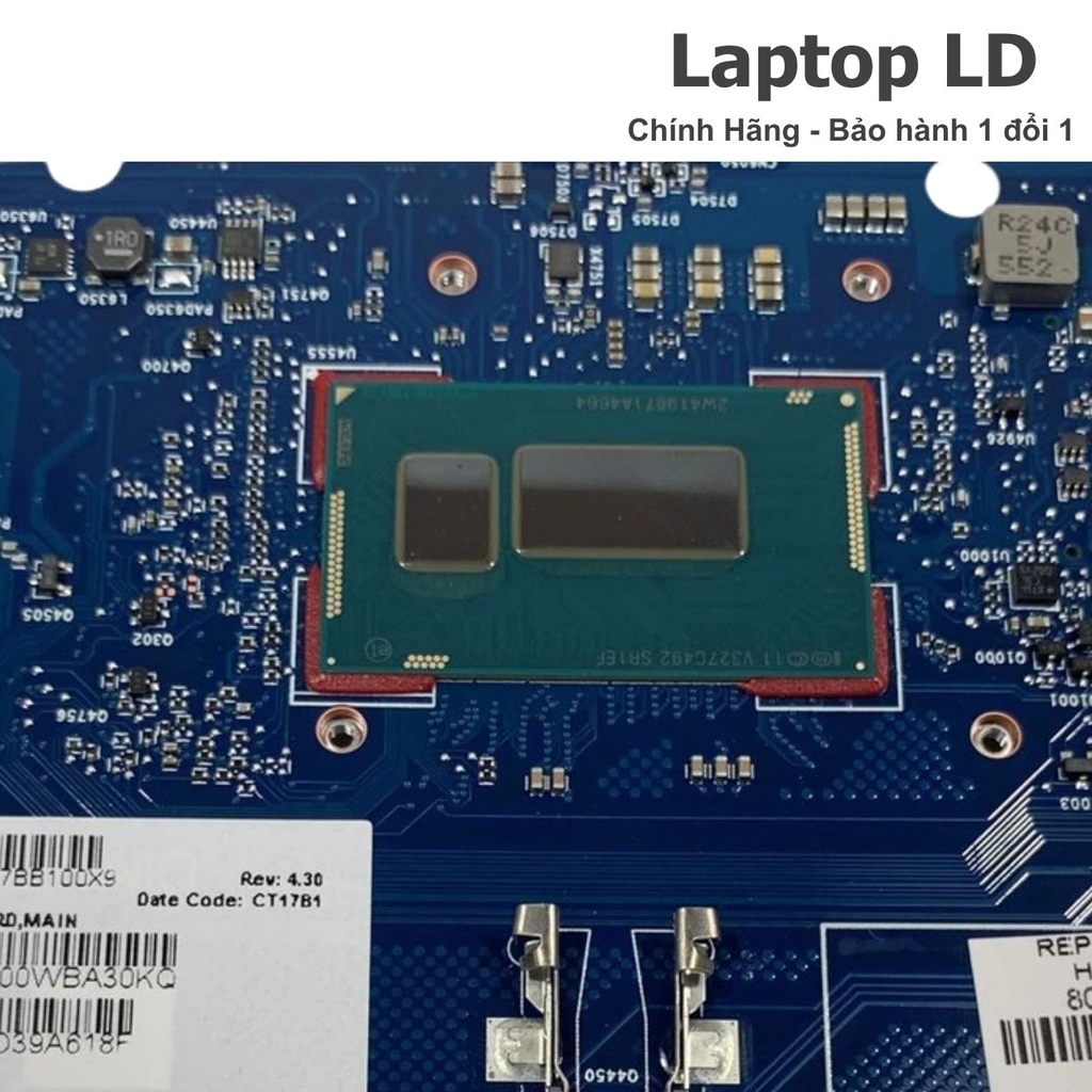 Main HP EliteBook 740 G1 CPU i7-4600U 802533-601 Chính Hãng, BH 1 Đổi 1