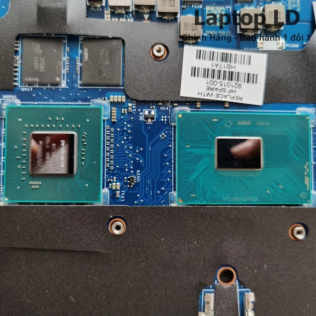 Main HP Zbook Studio 15 G4 CPU i7-7700HQ M1200 LA-E251P Chính Hãng, BH 1 Đổi 1