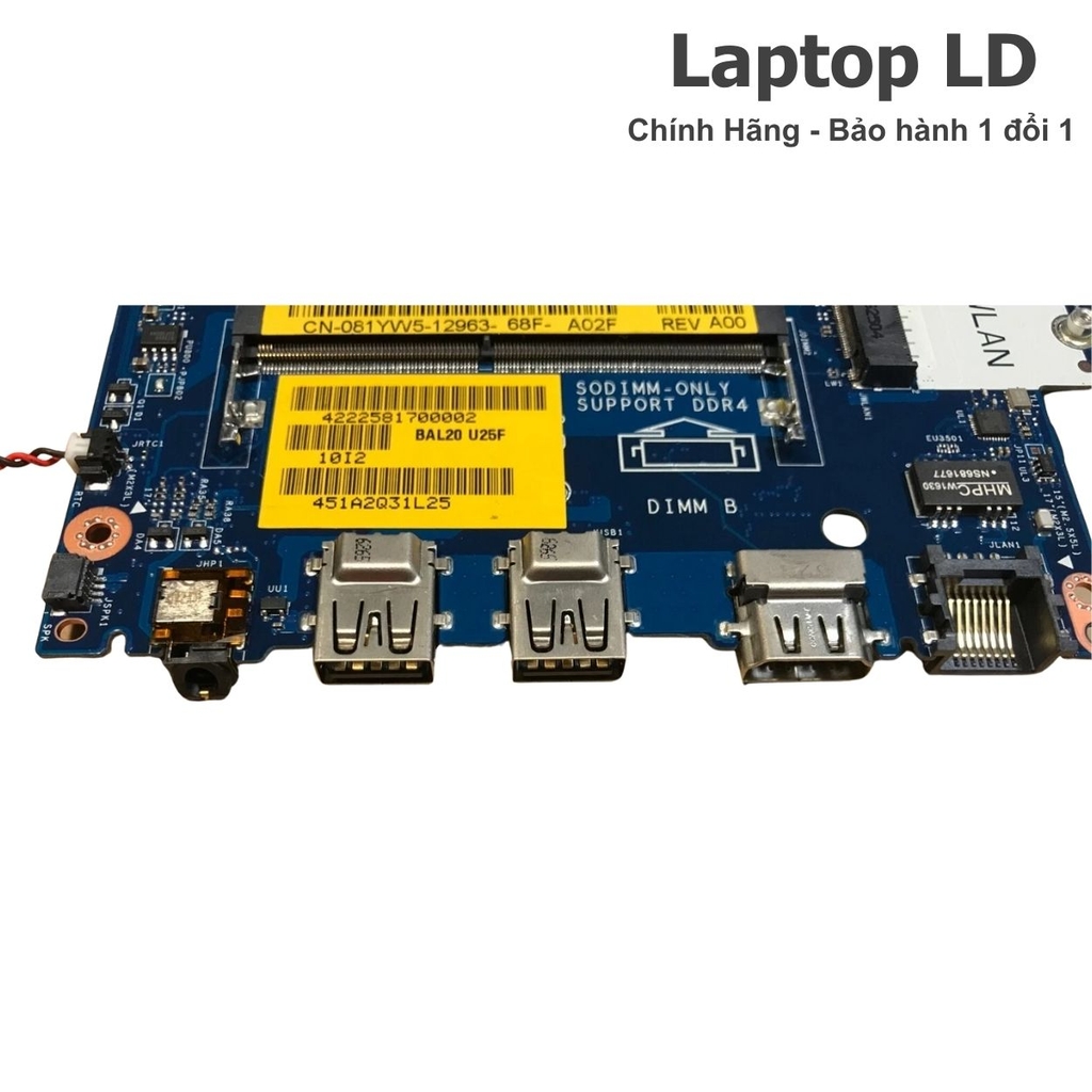 Main Dell Inspiron 5567 / 5767 CPU i7-7500U LA-D802P