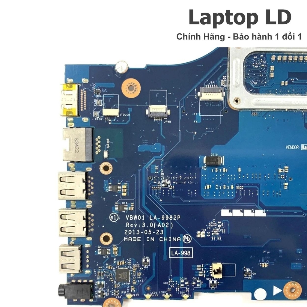 Main Dell Inspiron 15R 3537 | 5537 | CPU i5-4200U A-9981P | LA-9982P
