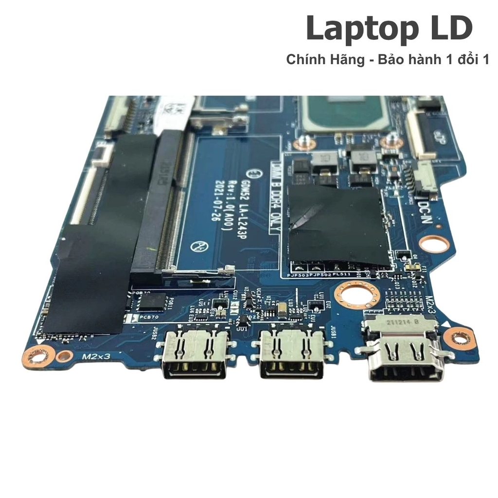 Main Dell Vostro 3510 | CPU i5-1035G1 LA-L243P