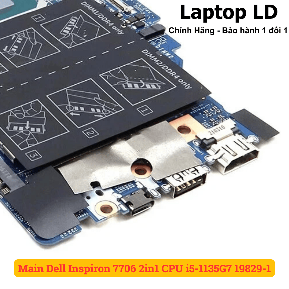 Main Dell Inspiron 7706 2in1 CPU i5-1135G7 19829-1