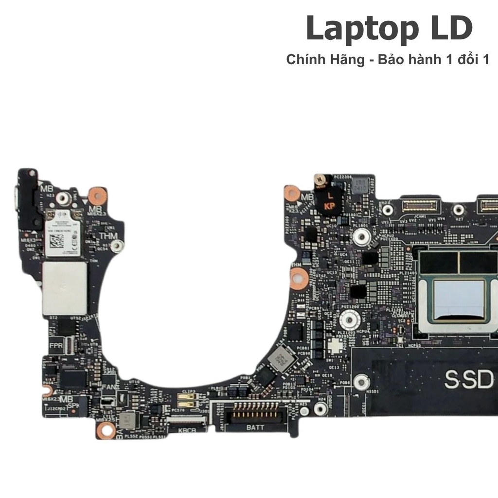Main Dell XPS 13 9350 KDP30 Ultra 7-268V 32GB LA-N601P