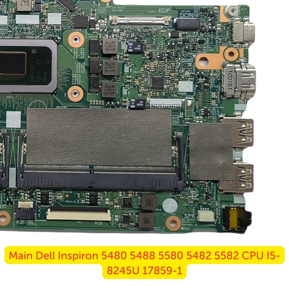 Main Dell Inspiron 5480 5488 5580 CPU I5-8245U 17859-1