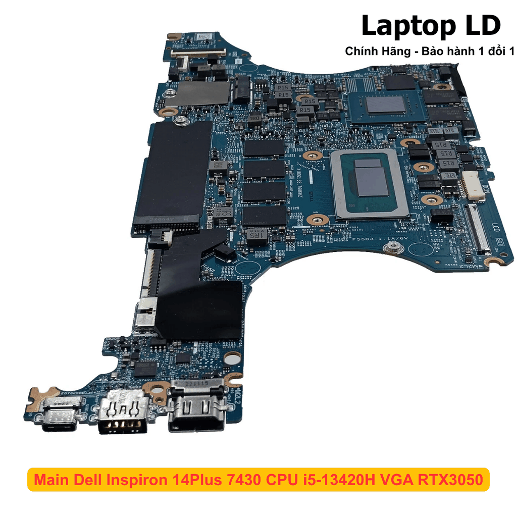 Main Dell Inspiron 14Plus 7430 CPU i5-13420H VGA RTX3050