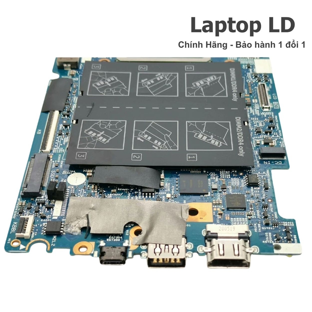 Main Dell Inspiron 7500 CPU i7-10510U N17S-G3-A1 19722-1