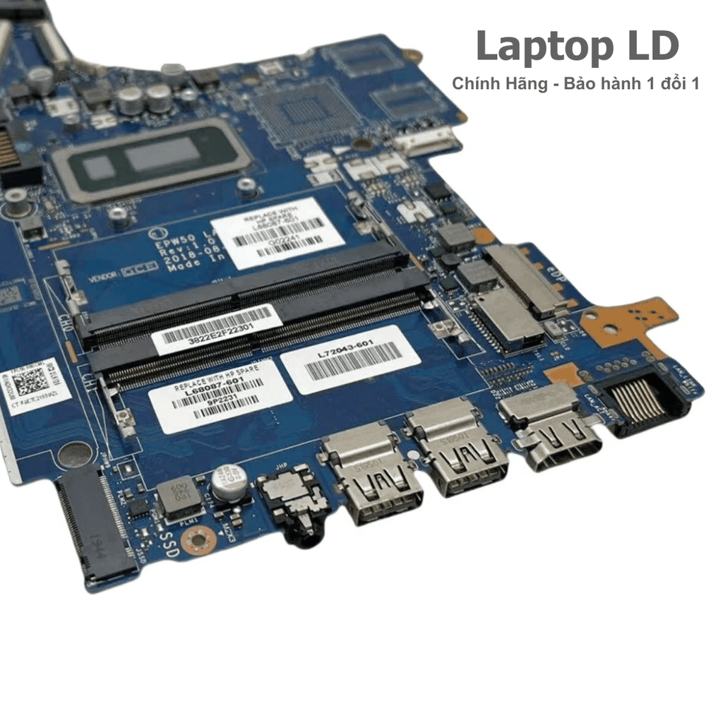 Main HP Pavilion 15-DA CPU I3-10110U LA-G07FP