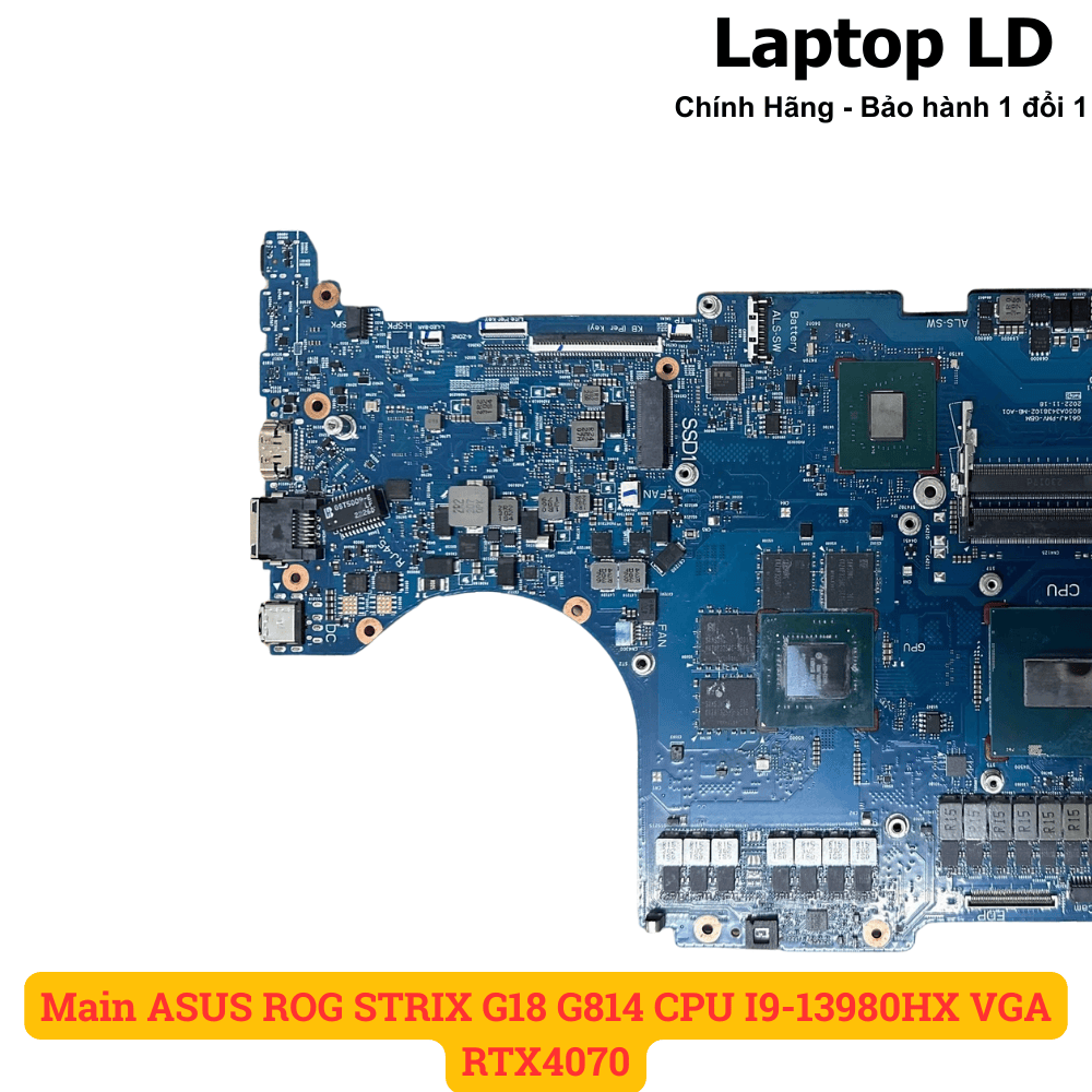 Main ASUS ROG STRIX G18 G814 CPU I9-13980HX VGA RTX4070