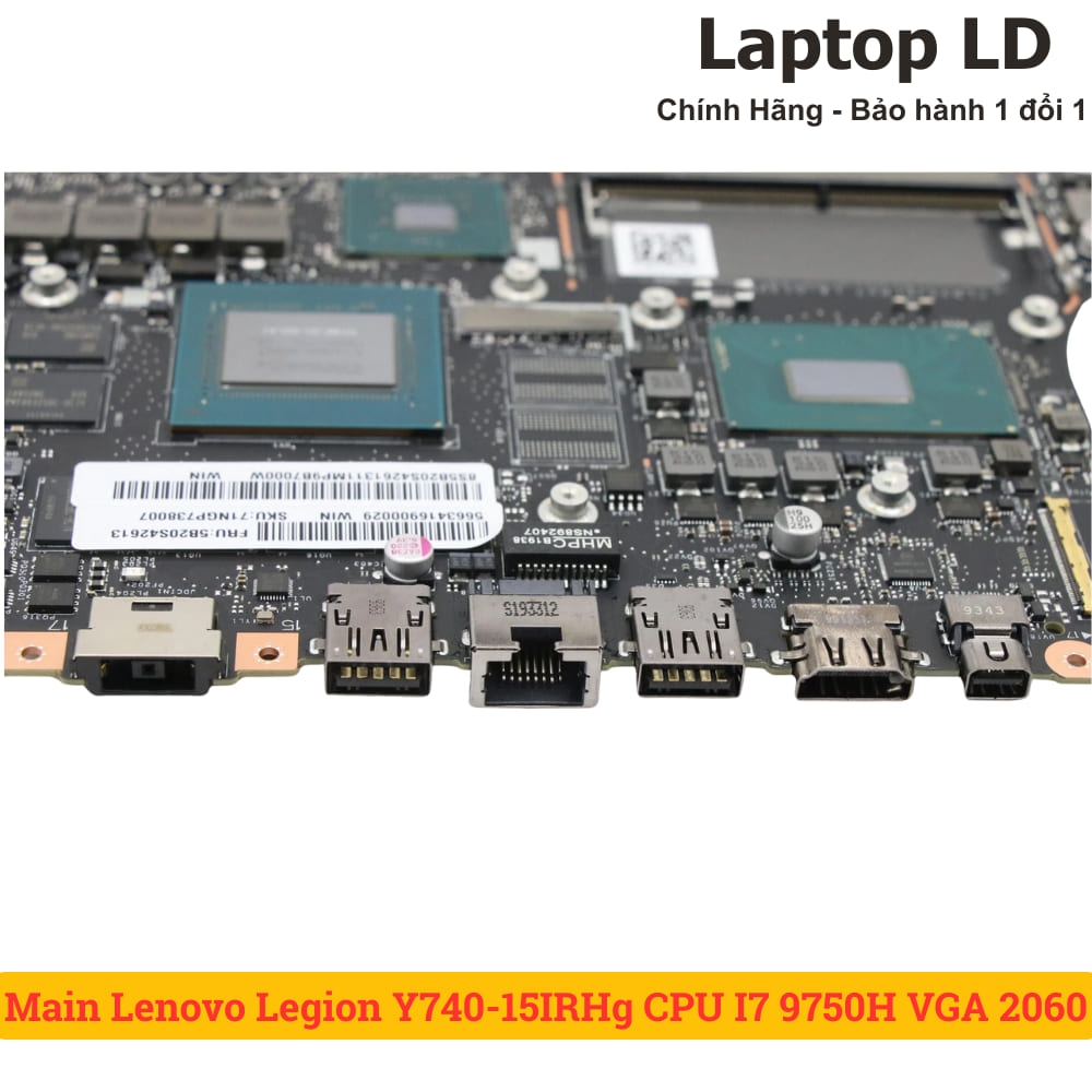 Main Lenovo Legion Y740-15IRHg CPU I7 9750H VGA 2060