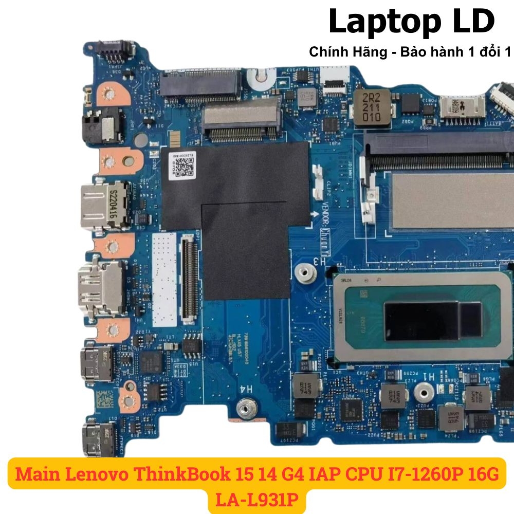 Main Lenovo ThinkBook 15 14 G4 IAP CPU I7-1260P 16G LA-L931P