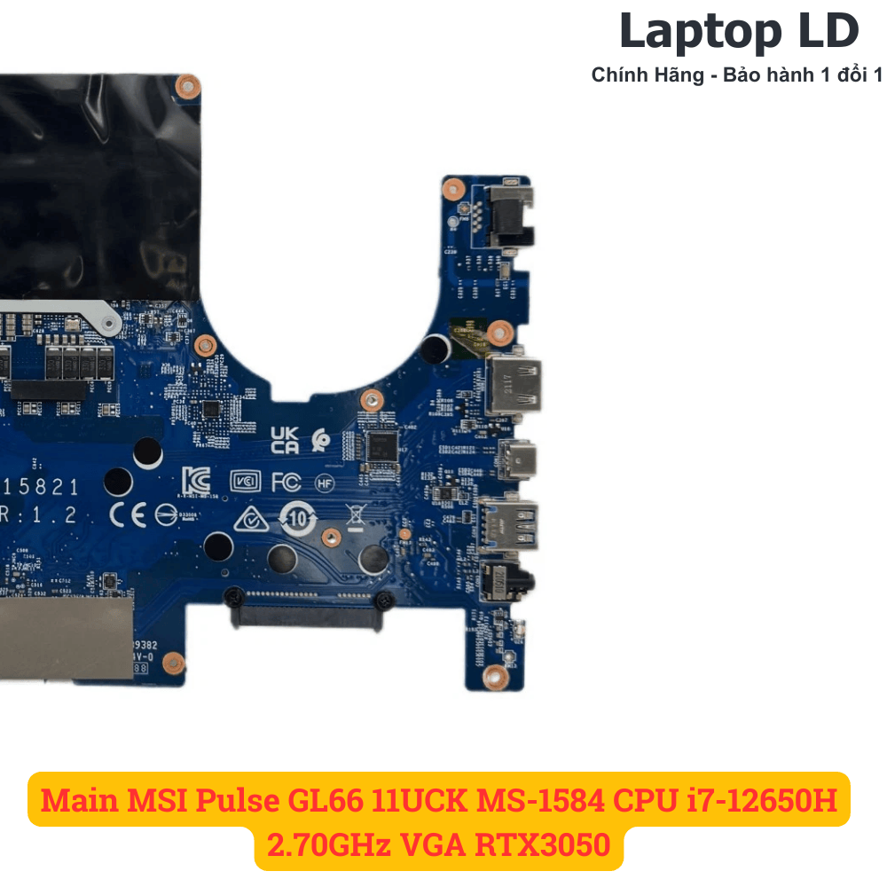 Main MSI Pulse GL66 11UCK MS-1584 CPU i7-12650H 2.70GHz VGA RTX3050