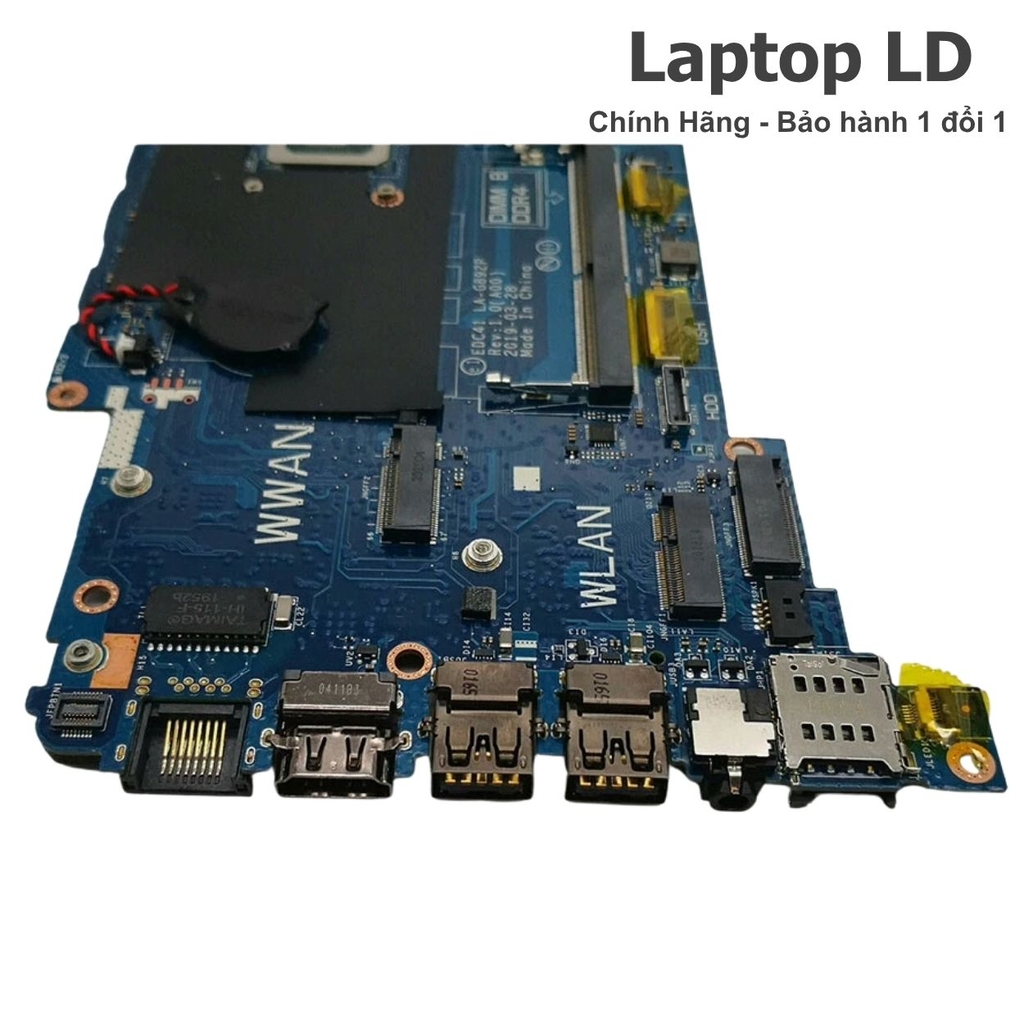 Main Dell Latitude 5400 CPU i7-8665U LA-G892P