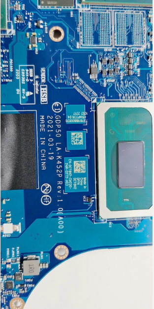 Main Dell Alienwar M15 R6 CPU i5-11400H RTX3060 LA-K452P