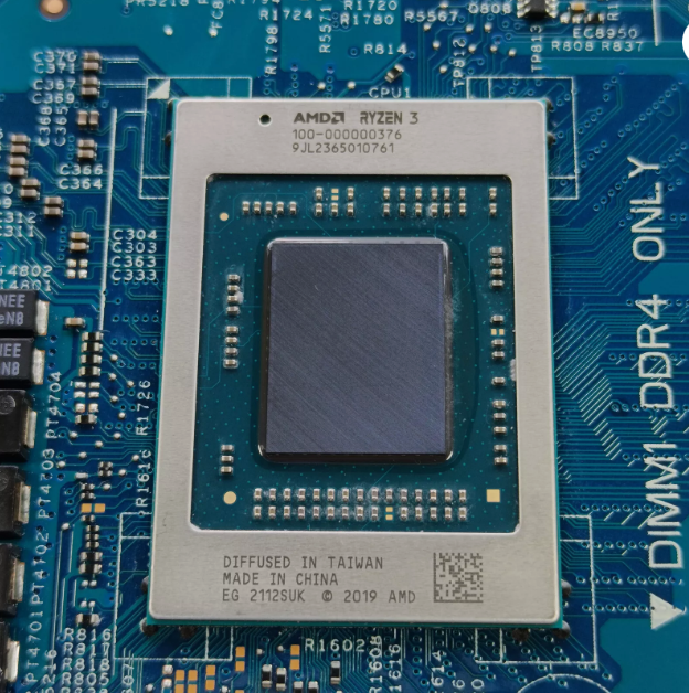 Main Dell Inspiron 5515 CPU AMD R3-5300U 203076-1