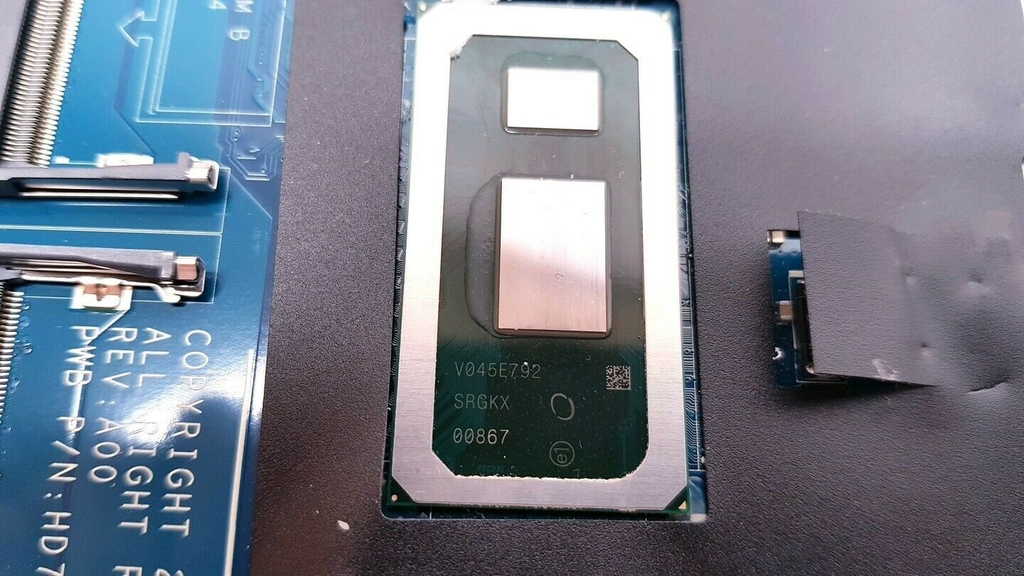 Main Dell Latitude 5510 CPU I7-10610U 1.80GHz