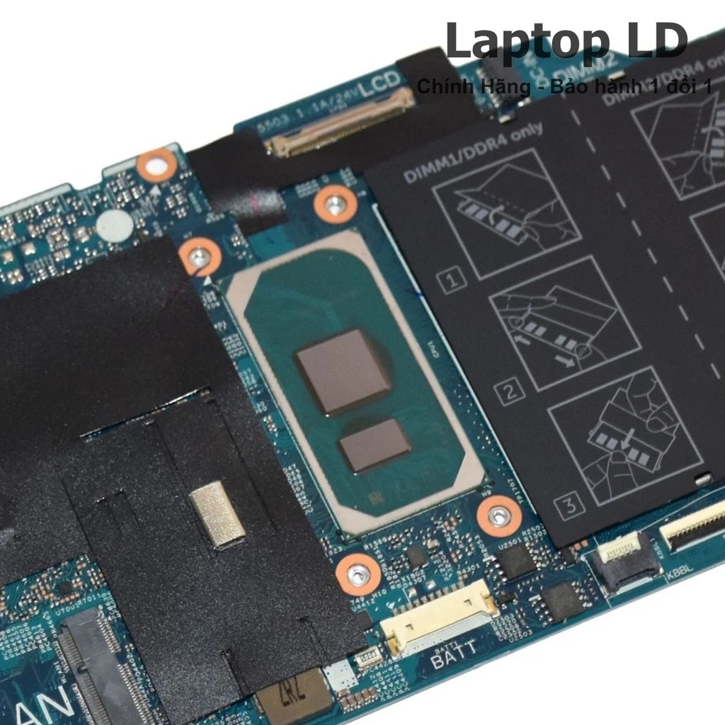 Main Dell Vostro 15 5501 5401 CPU i5-1035G1 1.0GHz 19812-1