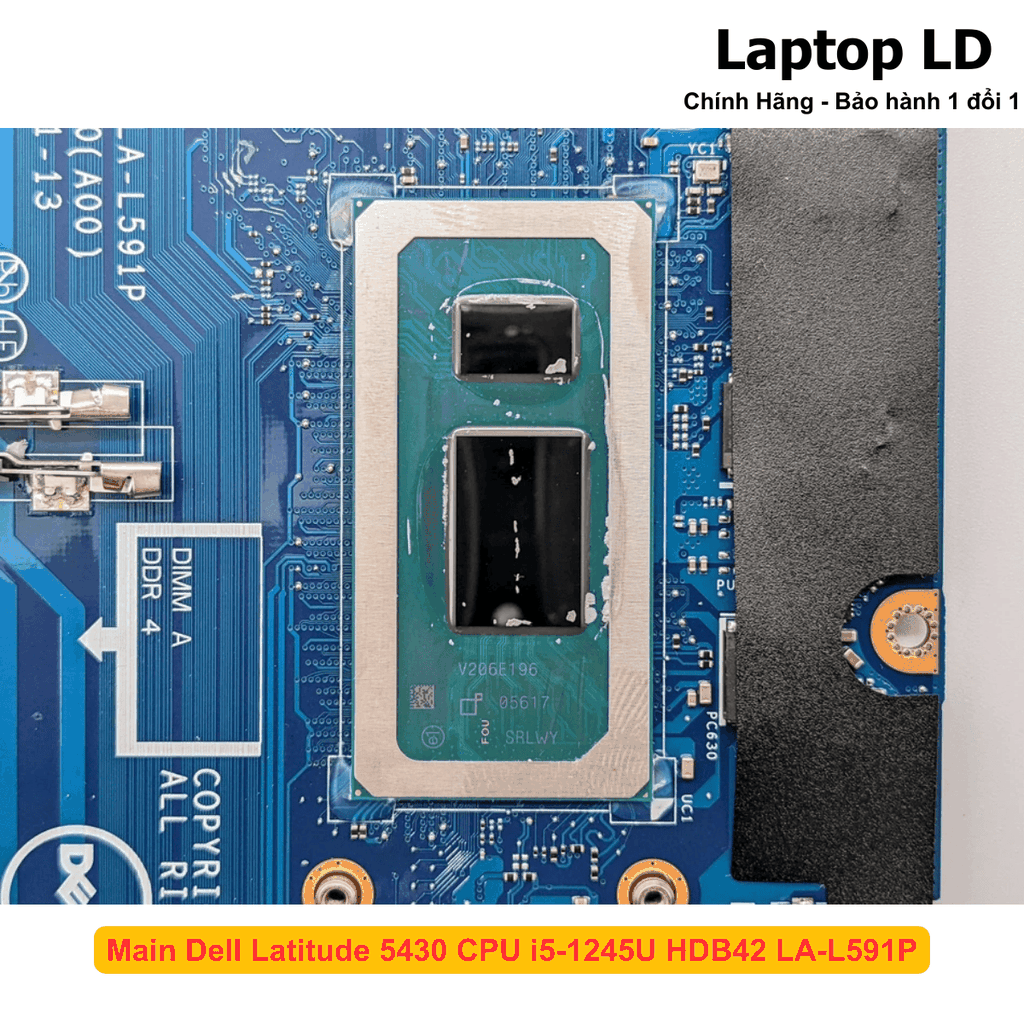 Main Dell Latitude 5430 CPU i5-1245U HDB42 LA-L591P