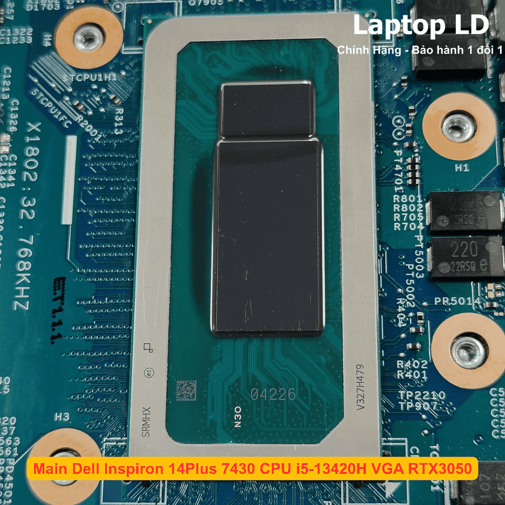 Main Dell Inspiron 14Plus 7430 CPU i5-13420H VGA RTX3050