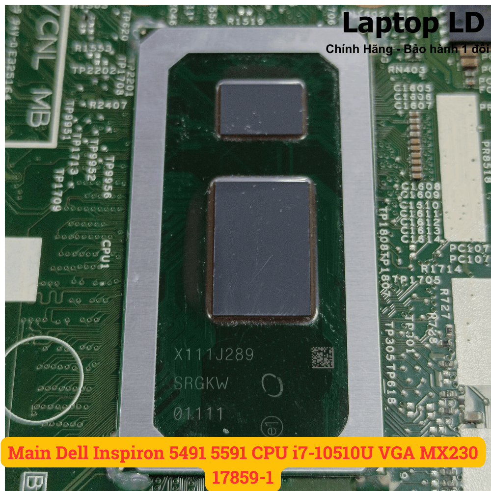 Main Dell Inspiron 5491 5591 CPU i7-10510U VGA MX230 17859-1