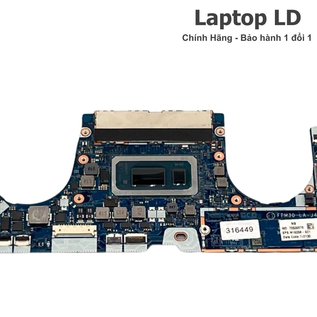 Main HP Elitebook X360 1030 G7 CPU i7-10710U LA-J442P
