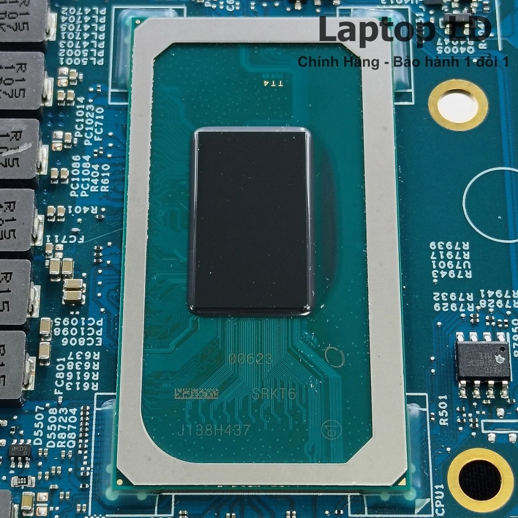 Main Dell Precision 5760 CPU i7-11850H RTX A3000 19876-2