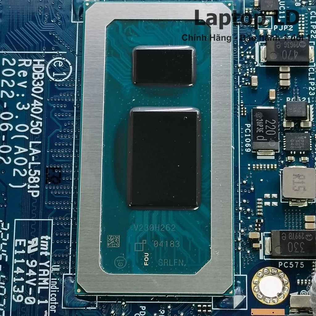 Main Dell Latitude 7530/7430/7330 | CPU I7-1265U | LA-L581P