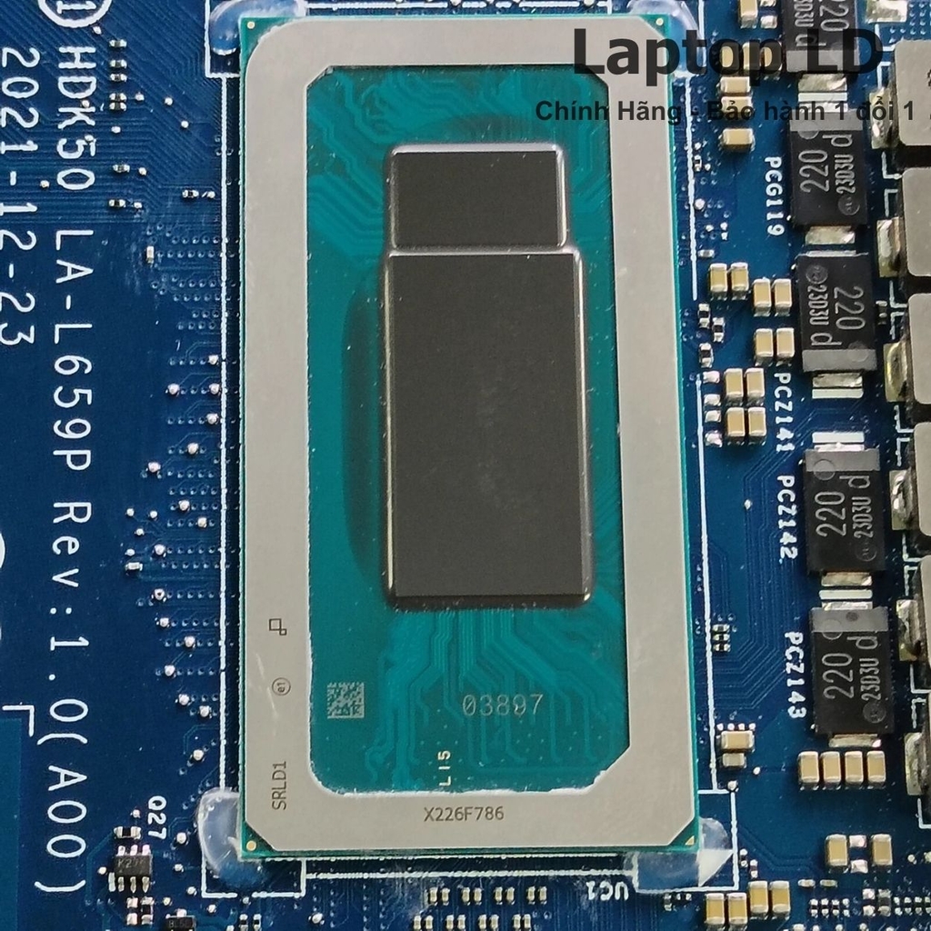 Main Dell G15 5520 CPU i7-12700H VGA RTX 3060 LA-L659P