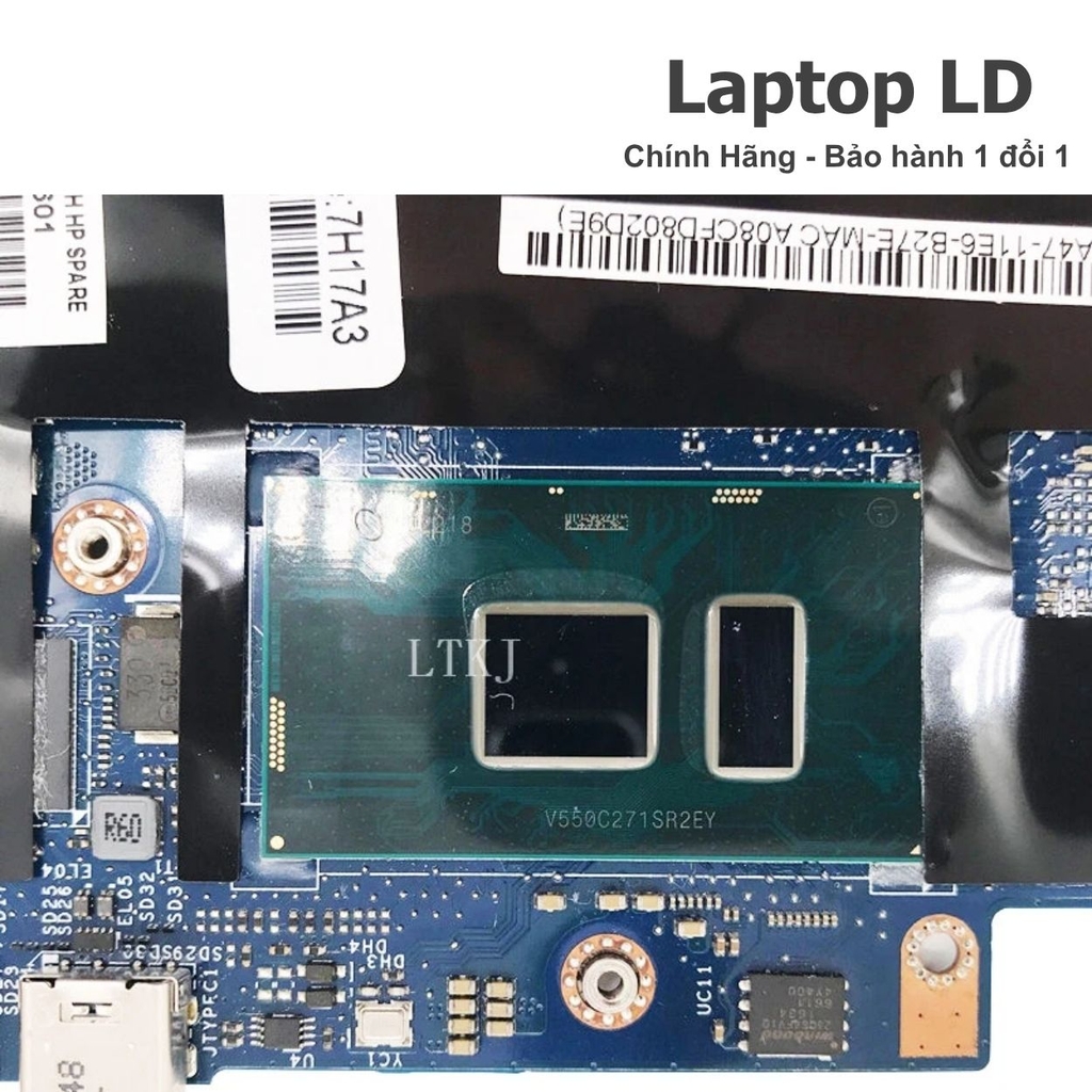 Main HP Spectre Notebook 13-V CPU i7-7500U 8GB LA-D401P