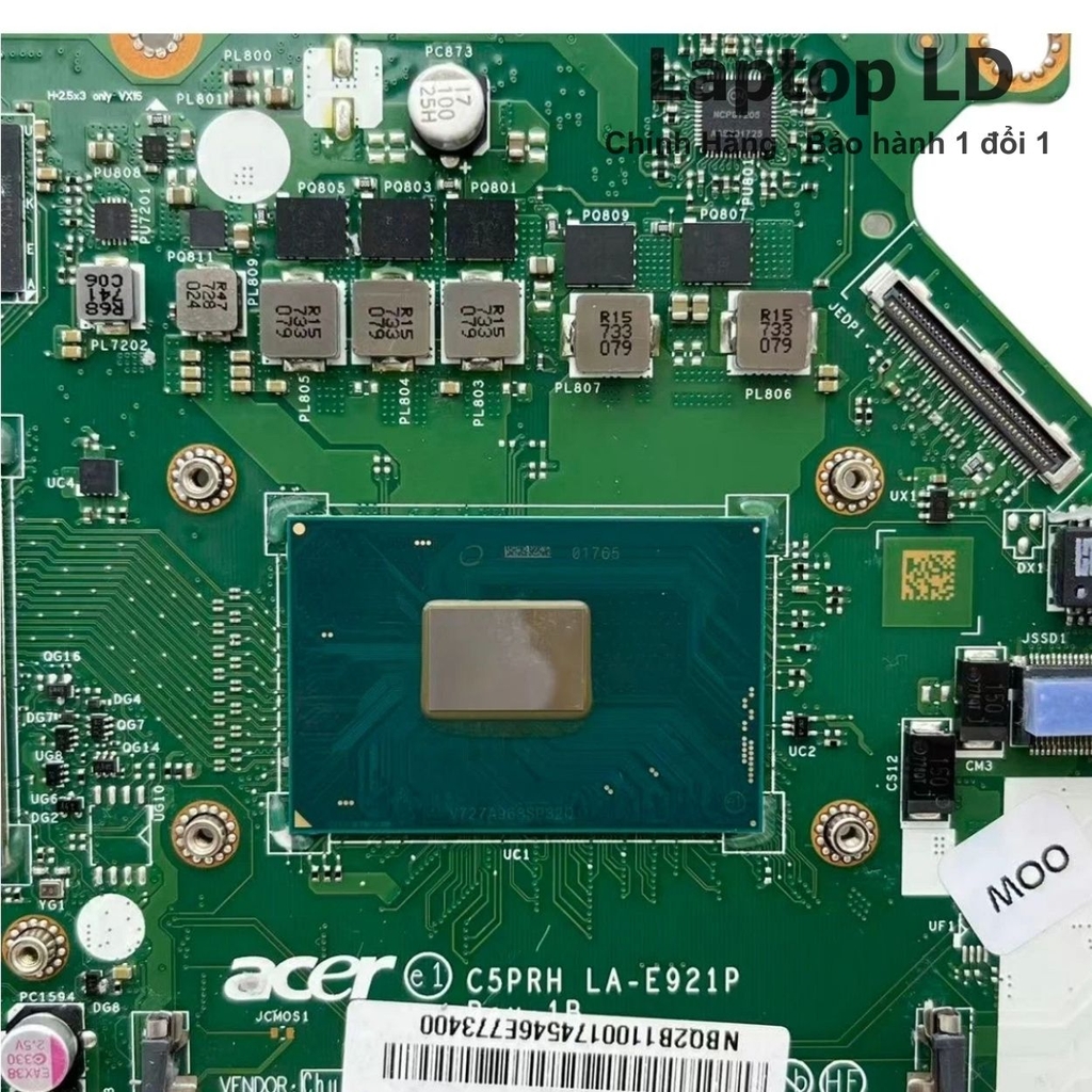 Main Acer Predator Helio 300 G3-571 CPU I7-7700HQ LA-E921P