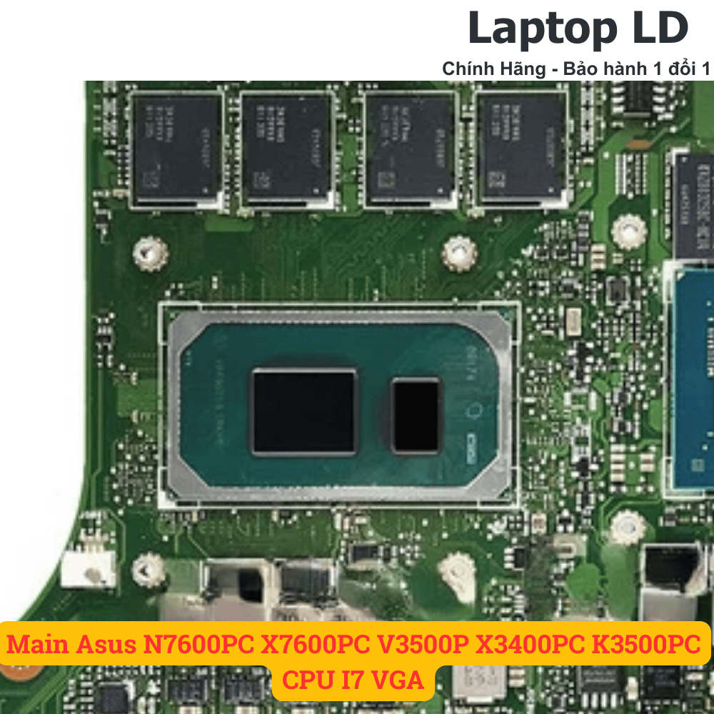 Main Asus N7600PC X7600PC V3500P X3400PC K3500PC CPU I7 VGA