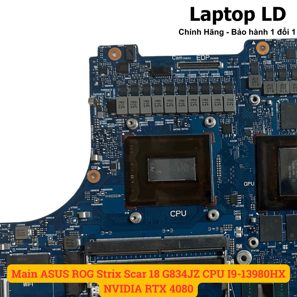 Main ASUS ROG Strix Scar 18 G834JZ CPU I9-13980HX NVIDIA RTX 4080