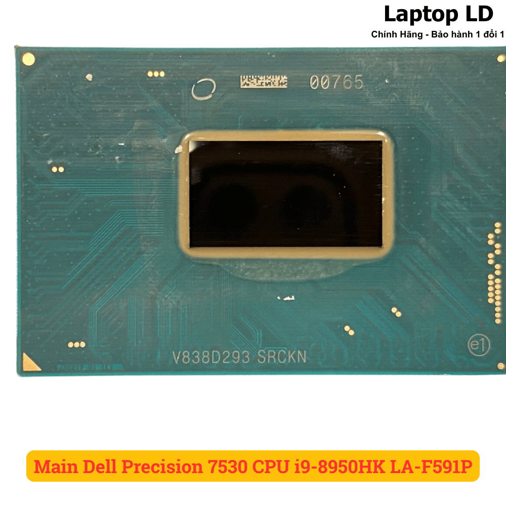 Main Dell Precision 7530 CPU i9-8950HK LA-F591P