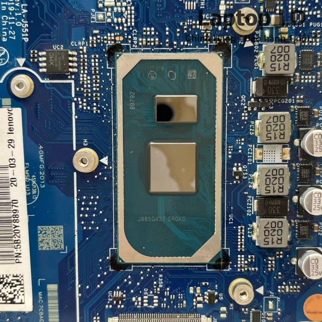 Main Lenovo Ideapad 5-14IIL05 CPU i5-1035G1 8G LA-J551P