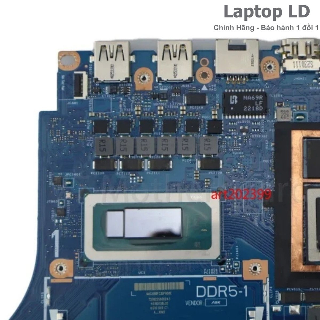 Main Lenovo LOQ 15IRH8 CPU i7-13700H VGA RTX 4050 LA-M542P REV 1.0