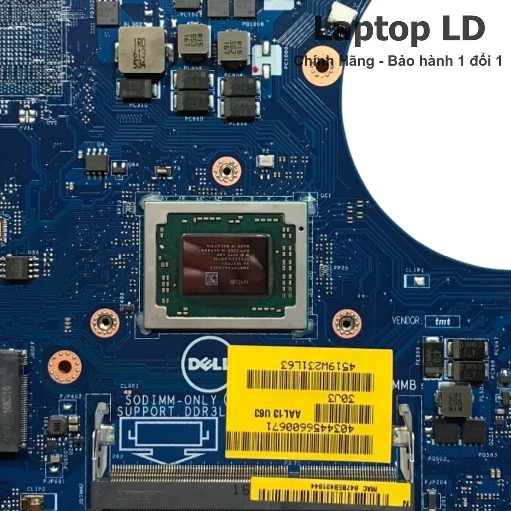 Main Dell Inspiron 5455 | 5555 | 5755 |  AMD A6-7310 LA-C142P