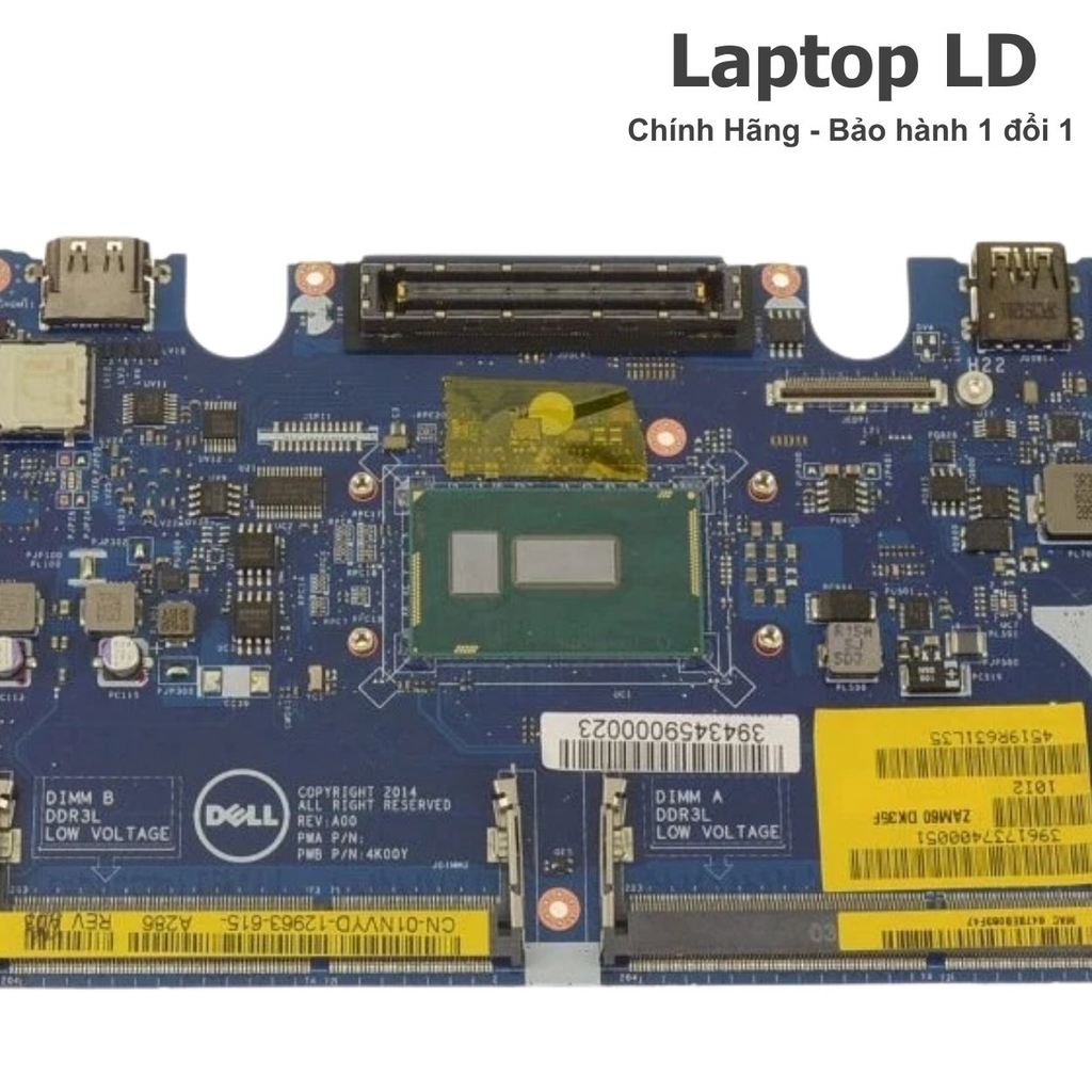Main Dell Latitude E5250 CPU i5-5300U LA-A891P